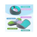 Adjustable Massage Support Cushion and Face Pillow Set