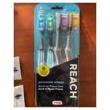 Dental Care Set with Sensodyne Toothpaste, Reach Toothbrushes, and FlippIt Covers