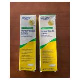 2 Boxes Equate Maximum Strength Hemorrhoidal Cream with Aloe 1.8 oz Each