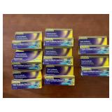 Lot of 8 GoodSense Triple Antibiotic Ointment Plus Pain Relief 1 oz Boxes