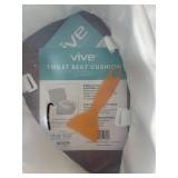 Vive 4 Inch Toilet Seat Cushion with Installation Tool