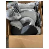 Lot of Memory Foam Travel Neck Pillows and Accessories