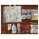 Assorted Baby and Kids Care Lot with Stroller Bag and Bath Accessories