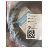 Collection of AV Cables and HDMI Splitters Including Ethernet, RCA, and Audio Adapters