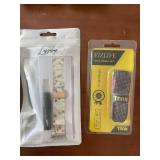 Collection of Apple Watch Bands and Accessories in Packaging