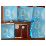 Lot of 14 DJBEAR Brown Leather iPhone 15 Pro Max Cases