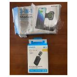 3-in-1 Wireless Charging Station and Anker 10,000mAh Power Bank Set