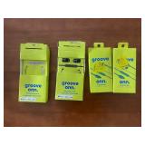 Lot of 4 Groove Onn Earphones with Lightning and USB-C Connectors