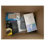Assorted Phone Screen Protectors and Mobile Cases Lot