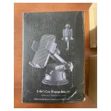 Lot of 3 Car Phone Holders 3-in-1 Mounts Dashboard Windshield Air Vent