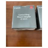 Lot of 3 Canon Control Ring Mount Adapters EF-EOS R