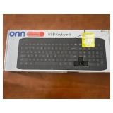 Onn USB Wired Keyboard with 104 Keys