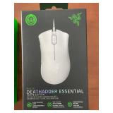Lot of 3 Razer DeathAdder Essential White Edition Wired Gaming Mice