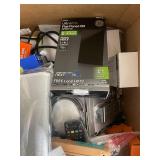 Electronics and Accessories Assortment with LUCISDOM Wood Docking Station