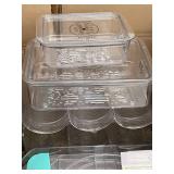 Crofton Fridge Organization and Storage Set with Dispenser, Turntable, and Accessories