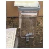 Crofton Fridge Organization and Storage Set with Dispenser, Turntable, and Accessories