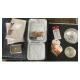 Kitchenware Collection with Table Linens, Steam Pans, Meat Thermometer, Mixing Bowl, and Turkey Lacer Kits