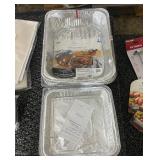 Kitchenware Collection with Table Linens, Steam Pans, Meat Thermometer, Mixing Bowl, and Turkey Lacer Kits