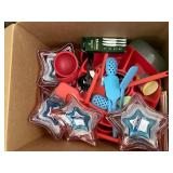 Assorted Kitchen Bakeware and Utensil Set with Storage Containers