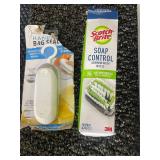 Kitchen Essentials Lot with AeroPress, Mugs, Storage Jar, and Utensils