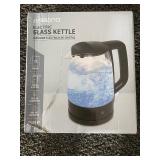 Ambiano Electric Glass Kettle 1.7L Blue LED Illuminated