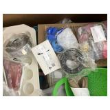 Assorted Kitchen Tools, Silicone Bags, Timers, and Accessories Lot