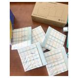 Baking and Kitchen Tool Set with Cake Turntable, Silicone Utensils, Food Bags, and Napkins