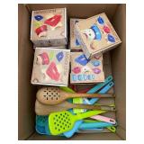 Lot of Sandwich Cutters and Assorted Kitchen Utensils