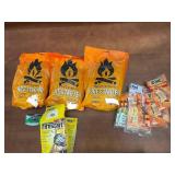 Survival Fire Starters, Duraflame Cubes, and HotHands Hand Warmers Assortment