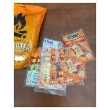 Survival Fire Starters, Duraflame Cubes, and HotHands Hand Warmers Assortment
