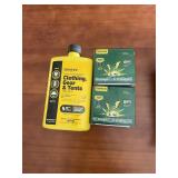 Camping Kit with Insect Repellent, Bait Liquid, Ice Packs, and Portable Cutlery Set