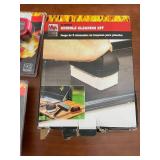 Outdoor Grill Accessories Lot Including Griddle Cleaning Kit, Grill Light, Propane Hose, Airtag Holders, and Bottle Opener Set