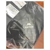 Matein Black Travel Backpack