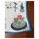 Rose Et Fere Dome Flower Building Block Set with Instructions