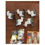 Lot of 5 Plug-In Fragrance Warmers with Air Wick and Glade Refill Packs