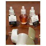 Set of Fragrance Oil Plug-In Warmers with Oil Refills