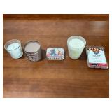 Collection of Scented Candles and Cinnamon Wax Melts