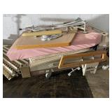 Mobility and Medical Equipment Lot including Rascal Scooter, Adel Hospital Bed, and Accessories