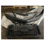 Front Bumper Cover for Unknown Vehicle and Grille Set for Ford