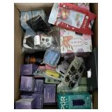 Pallet Lot of Mixed Household, Health, and Storage Supplies