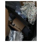 Pallet Lot of Mixed Household, Health, and Storage Supplies