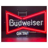 Budweiser on Tap, Bud bowtie neon