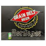 Grain Belt Nordeast bottlecap neon