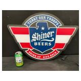 Shiner Beers, "Toast Our Troops" LED