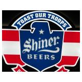 Shiner Beers, "Toast Our Troops" LED