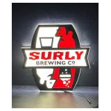 Surly Brewing Co, LED sign