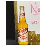 Grain Belt dry erase board with LED light up surface