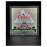 Coors Light hockey, NHL, LED sign