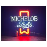 Michelob Light ribbon, neon sign