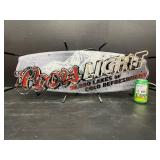 Coors Light 10,000 Lakes of Cold Refreshment, neon sign